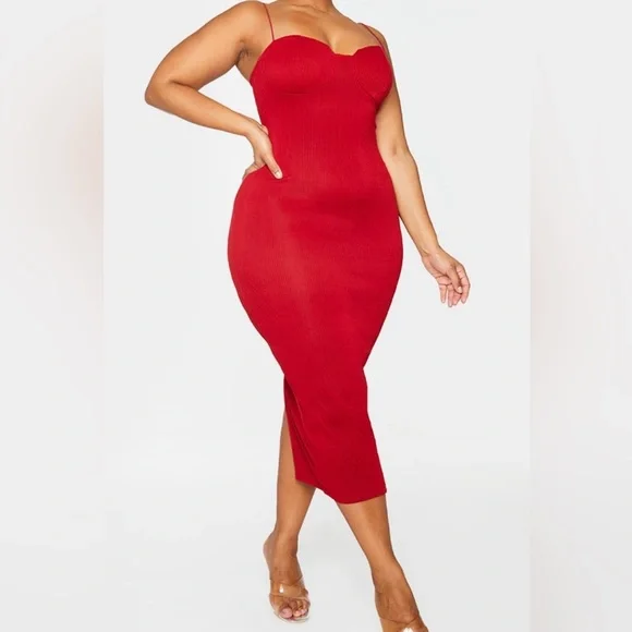 open lace back dress The Crinkle Midi Dress (Final Sale)